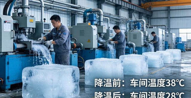厂房冰块降温方案_闵行区厂房物理降温冰块_工业车间物理降温冰块